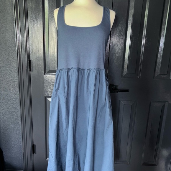 Blue gray maxi dress - Picture 1 of 4